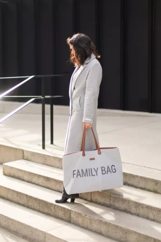 Childhome "Family Bag" Táska - Vászon Szürke