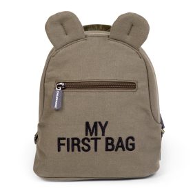   Childhome "My First Bag" Gyermek Hátizsák - Vászon - Khaki