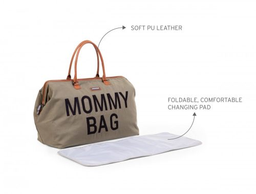Childhome "Mommy Bag" Táska - Vászon - Khaki