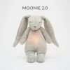 Moonie 2.0 the Organic Humming dallammal és lámpával nyuszi- GRAY
