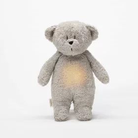   Moonie 2.0 the Organic Humming Friend dallammal és lámpával maci- GRAY