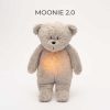 Moonie 2.0 the Organic Humming Friend dallammal és lámpával maci- GRAY