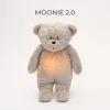 Moonie 2.0 the Organic Humming Friend dallammal és lámpával maci- GRAY