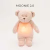 Moonie 2.0 the Organic Humming Friend dallammal és lámpával maci- ROSE