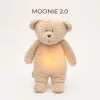 Moonie 2.0 the Organic Humming Friend dallammal és lámpával maci- SAND
