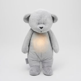   Moonie 2.0 the Humming Friend dallammal és lámpával maci- SILVER