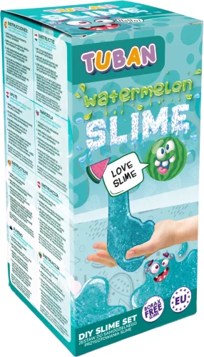 Tuban DIY Slime készítő szett – Görögdinnye illatú slime