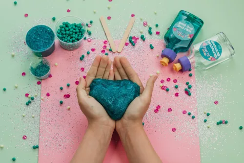 Tuban DIY Slime készítő szett – Görögdinnye illatú slime