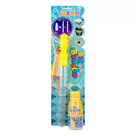   Tuban szappanbuborék kard + 250 ml buborékfolyadék (dupla utántöltéssel)