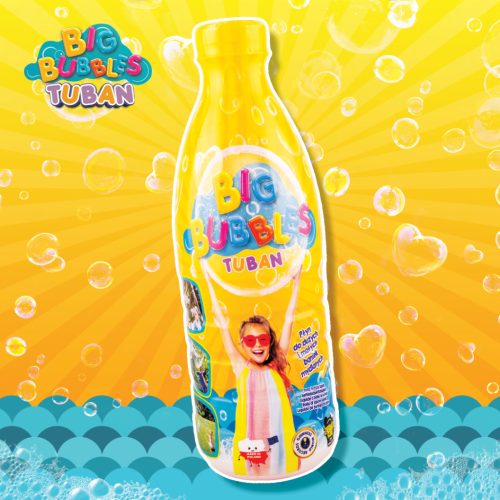 TUBAN BIG BUBBLES buborékfújó folyadék – 1 liter