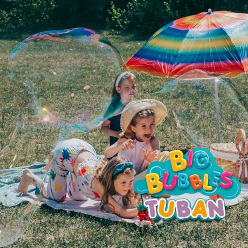 TUBAN BIG BUBBLES buborékfújó folyadék – 1 liter