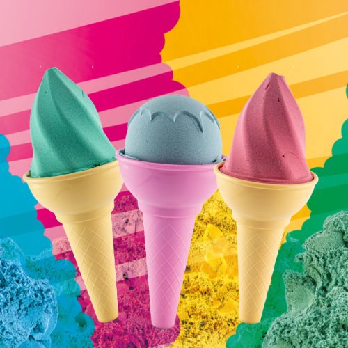 Tuban Fluffy Sand – Fagylaltkészítő kreatív homok szett