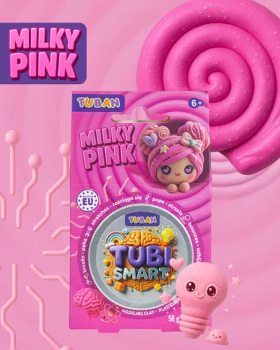 Tuban Tubi Smart intelligens gyurma 50 g – Pink