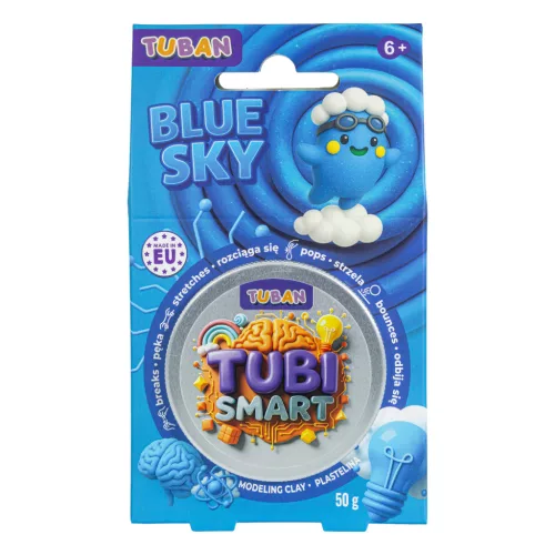 Tuban Tubi Smart intelligens gyurma 50 g – Kék