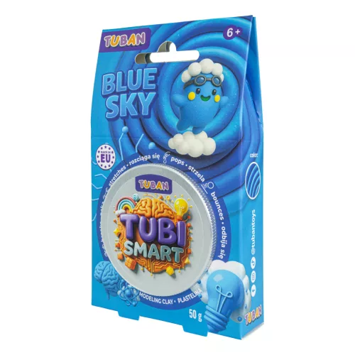 Tuban Tubi Smart intelligens gyurma 50 g – Kék