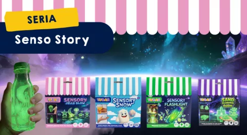 Tuban Senso Story sötétben világító homok formával és mini homokozóval