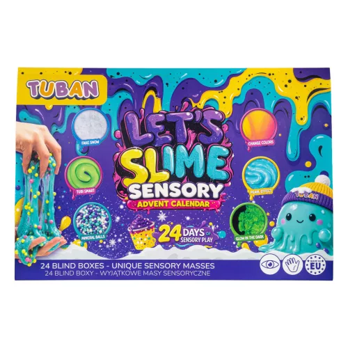 Tuban Let’s Slime adventi kalendárium – 24 nap érzékszervi meglepetésekkel
