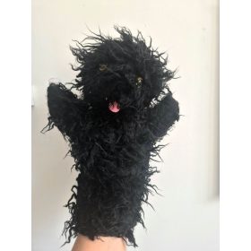 Kesztyűbáb felnőtt kézre - Puli kutya