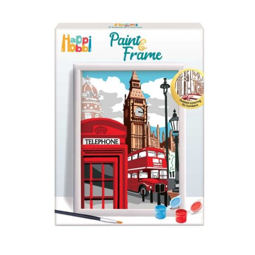 Hobby festő készlet - kerettel - London