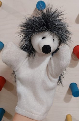 Kesztyűbáb felnőtt kézre - süni