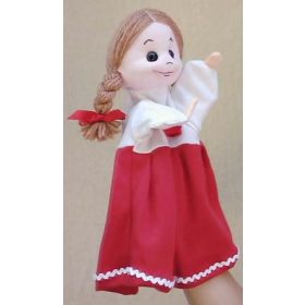 Kesztyűbáb felnőtt kézre - kislány2 Kesztyűbáb felnőtt kézre - kislány2