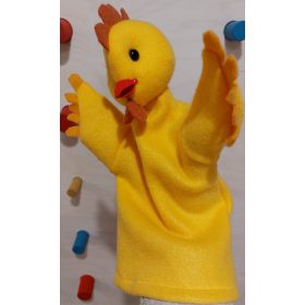 Kesztyűbáb felnőtt kézre - csibe Kesztyűbáb felnőtt kézre - csibe