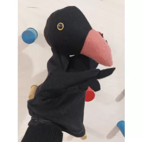 Kesztyűbáb felnőtt kézre - Harkály