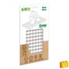 BiOBUDDi BB-0017 | építőjáték alaplap nagy méretű kockákhoz - 100% kompatibilis minden más kedvelt márka nagy méretű kockáival | 8x16 bütyök fehér