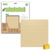 BiOBUDDi BB-0095 | építőjáték alaplap - 100% kompatibilis minden más kedvelt márkával | 32x32 bütyök bézs