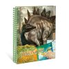 DinosArt - Matricázz szám szerint - Dinó képkészítő kreatív füzet - Palincs Játék