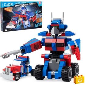 CaDA C52019W - Transformers - Optimus 2 az 1-ben építőjáték - 100% kompatibilis minden más kedvelt márkával   CaDA C52019W - Transformers - Optimus 2 az 1-ben építőjáték - 100% kompatibilis minden más kedvelt márkával