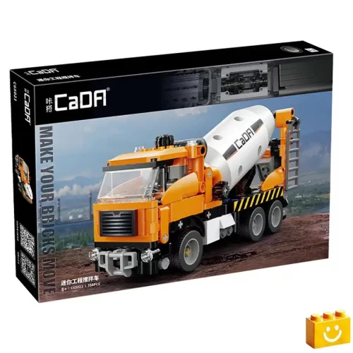 CaDA C65021W - Betonkeverő- 100% technic-kompatibilis építőjáték