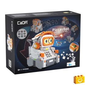 CaDA C83006W - Távirányítós Rajzoló, Kódoló Robot - 100% technic-kompatibilis építőjáték   CaDA C83006W - Távirányítós Rajzoló, Kódoló Robot - 100% technic-kompatibilis építőjáték