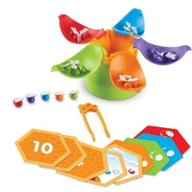   Learning Resources - Méhecskés csipeszes egyensúlyozós játék - Balancing Bees