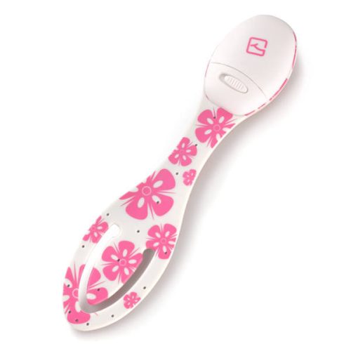 Flexilight Pink Flowers  könyvjelző olvasólámpa