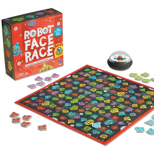 2889 - Robot Face Race társasjáték