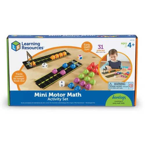 LEARNING RESOURCES - Mini motor match -  Activity set - Járműpárosító foglalkoztató készlet