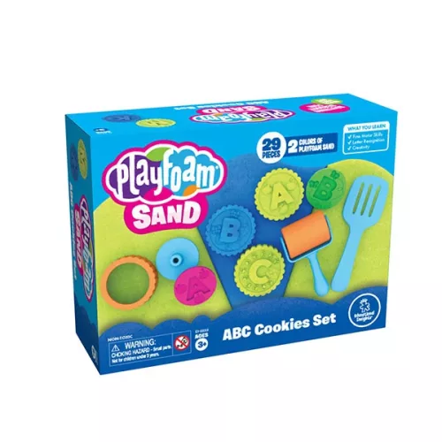 2233 - Gyurmakészlet betűkkel - Playfoam Sand ABC Cookies