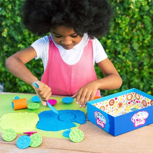 2233 - Gyurmakészlet betűkkel - Playfoam Sand ABC Cookies