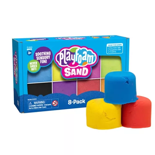 2230 - Homokgyurma - Playfoam Sand 8 színű gyurmával