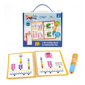   2550 - Hot Dots® Numberblocks® 1–10 (feladatfüzettel és interaktív tollal)