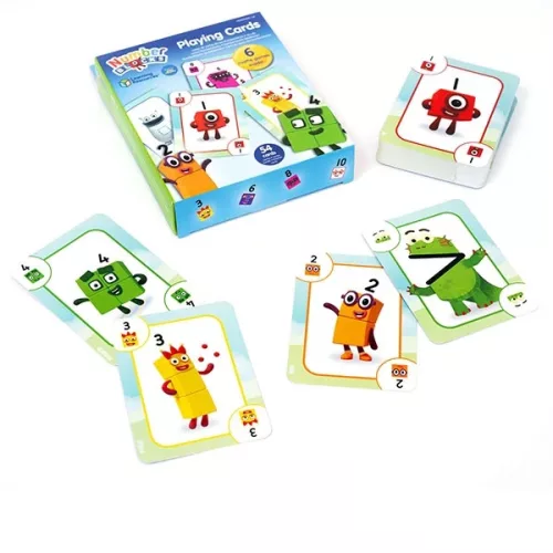 HM96091-UK - Numberblocks Playing Cards - Kártyajáték