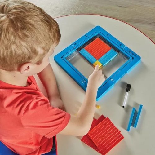  Area Model Tray with Base Ten Blocks - Matematika és szorzótábla játékosan 