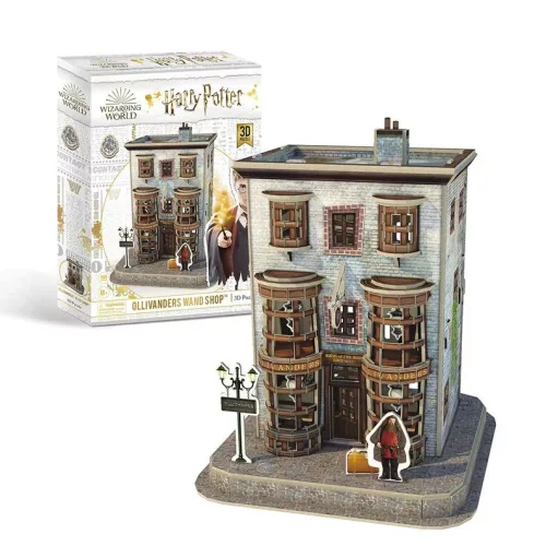 CubicFun - HARRY POTTER - Ollivander pálcaboltja 3D Puzzle - Palincs Játék