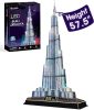 CubicFun - 3D puzzle Burj Khalifa - LED világítással- Palincs Játék