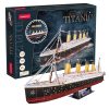 CubicFun - 3D puzzle - Titanic - exclusive kiadás, LED világítással - Palincs Játék