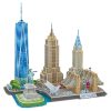 CubicFun 3D puzzle: CityLine New York - híres épület makettek