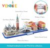 CubicFun 3D puzzle: CityLine Velence - híres épület makettek
