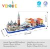 CubicFun 3D puzzle: CityLine Velence - híres épület makettek