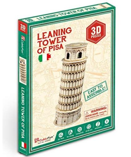 CubicFun - 3D puzzle mini Pisai ferde torony - Palincs Játék